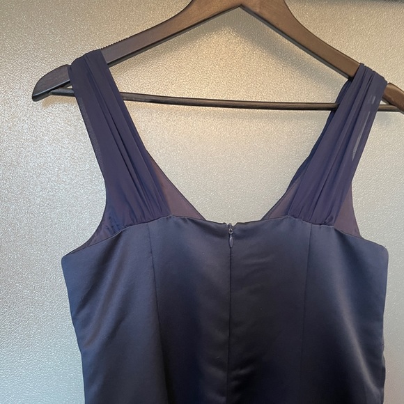 Full Length Navy Formal Dress - Picture 6 of 10